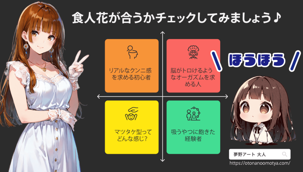 画像 食人花バイブはあなたに合う?正直なオススメ診断♡