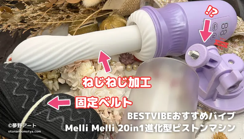 Melli Melli 20in1進化型ピストンマシンの写真