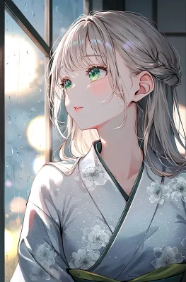 夢野アートのキャラクター・ソクル（聞き手）のイラスト